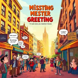 Whose Hello Is It Anyway? - Text-based game
