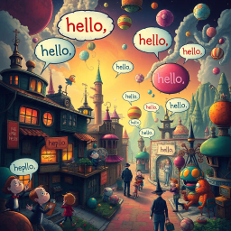 Whose Hello Is It Anyway? - Text-based game