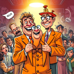 Whose Hello is it Anyway? - Text-based game