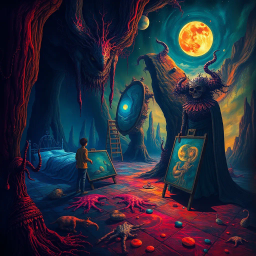 Whose Nightmare Is It Anyway? - Text-based game