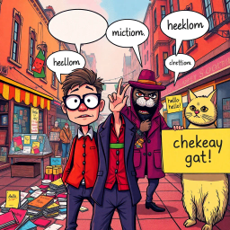 Whose Hello Is It Anyway? - Text-based game