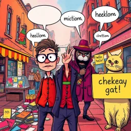 Whose Hello Is It Anyway? - Text-based game