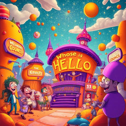 Whose Hello Is It Anyway? - Text-based game