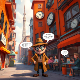 Whose Hello Is It Anyway? - Text-based game