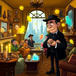 Hello, Whose Ghost Is It Anyway? - Text-based game