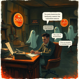 Hello, Whose Ghost Is It Anyway? - Text-based game