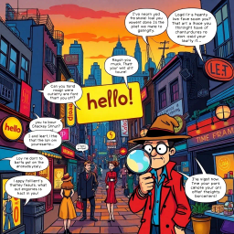 Whose Hello Is It Anyway? - Text-based game