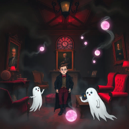 Hello, Whose Ghost Is It Anyway? - Text-based game