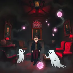 Hello, Whose Ghost Is It Anyway? - Text-based game