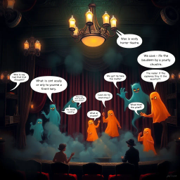 Hello, Whose Ghost Is It Anyway? - Text-based game