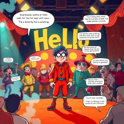 Whose Hello Is It Anyway? - Text-based game