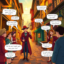 Whose Hello Is It Anyway? - Text-based game