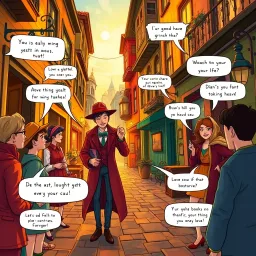 Whose Hello Is It Anyway? - Text-based game