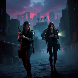 Resident Evil: Echoes of the Past - Text-based game