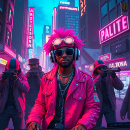 Synthwave Showdown - Text-based game