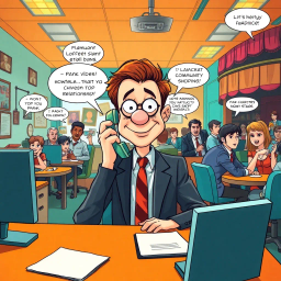 Whose Hello Is It Anyway? - Text-based game