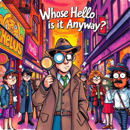 Whose Hello Is It Anyway? - Text-based game