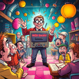 Whose Hello Is It Anyway? - Text-based game