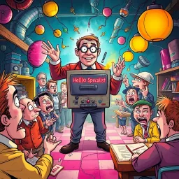 Whose Hello Is It Anyway? - Text-based game