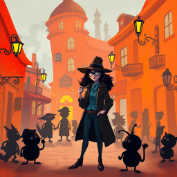 Whose Shadow Is It Anyway? - Text-based game