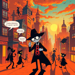 Whose Shadow Is It Anyway? - Text-based game