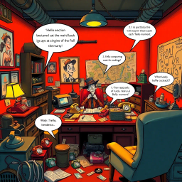 Whose Hello Is It Anyway? - Text-based game