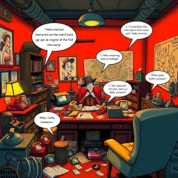 Whose Hello Is It Anyway? - Text-based game