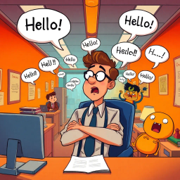 Whose Hello Is It Anyway? - Text-based game