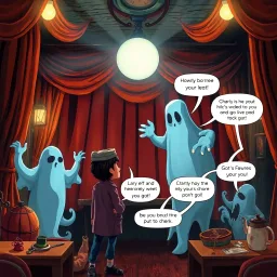 Hello, Whose Ghost Is It Anyway? - Text-based game