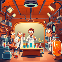 Whose Lab Is It Anyway? - Text-based game