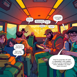 Journey of the Lost Luggage - Text-based game