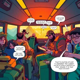 Journey of the Lost Luggage - Text-based game