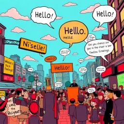 Whose Hello Is It Anyway? - Text-based game