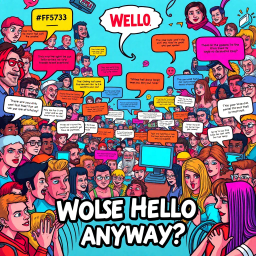 Whose Hello Is It Anyway? - Text-based game
