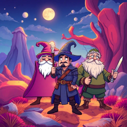 Whose Adventure Is It Anyway? - Text-based game