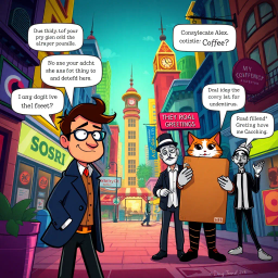 Whose Hello Is It Anyway? - Text-based game