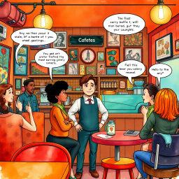 Whose Hello Is It Anyway? - Text-based game