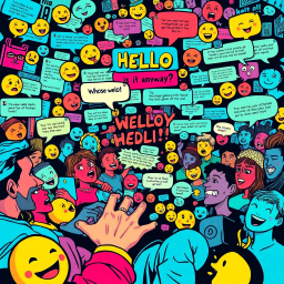 Whose Hello Is It Anyway? - Text-based game