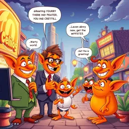 Whose Hello Is It Anyway? - Text-based game