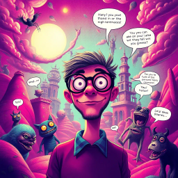 Whose Nightmare Is It Anyway? - Text-based game