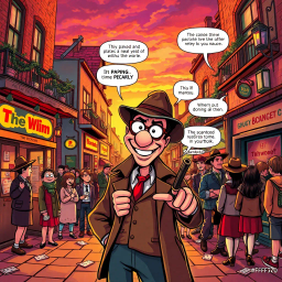 Whose Thief Is It Anyway? - Text-based game