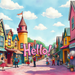 Whose Hello Is It Anyway? - Text-based game