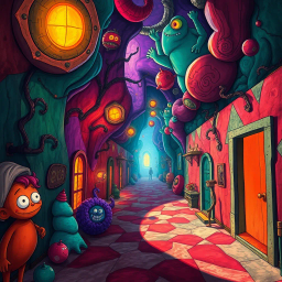 Whose Nightmare Is It Anyway? - Text-based game