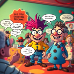 Whose Hello Is It Anyway? - Text-based game