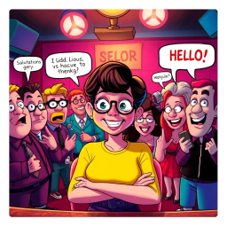 Whose Hello Is It Anyway? - Text-based game