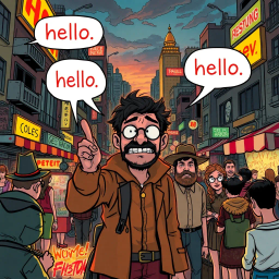 Whose Hello is it Anyway? - Text-based game