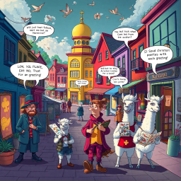 Whose Hello Is It Anyway? - Text-based game