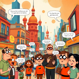 Whose Hello Is It Anyway? - Text-based game