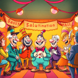 Whose Hello Is It Anyway? - Text-based game