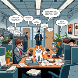 Corporate Conspiracy: The Interoffice Odyssey - Text-based game